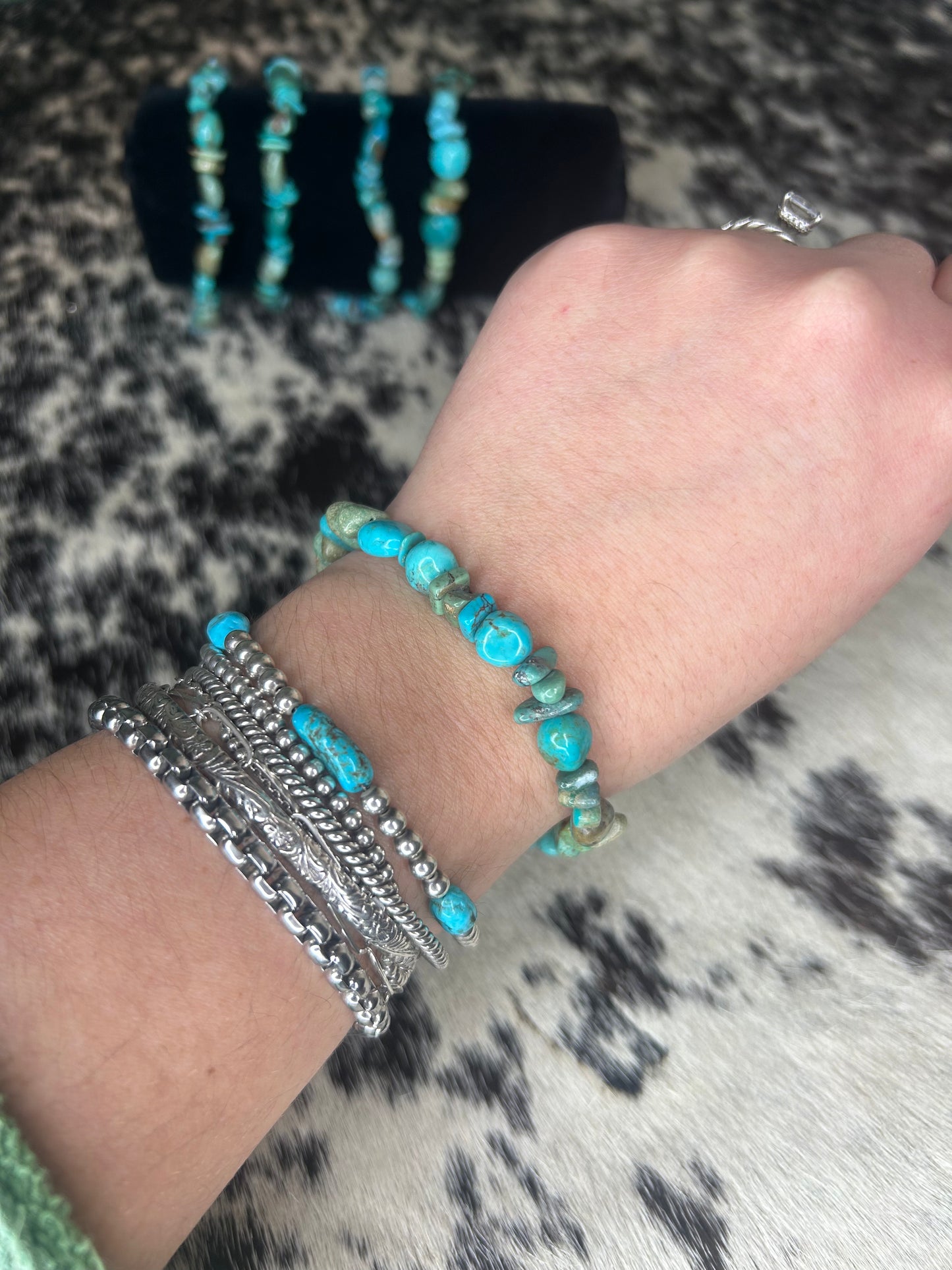 Turquoise Stretch Bracelet