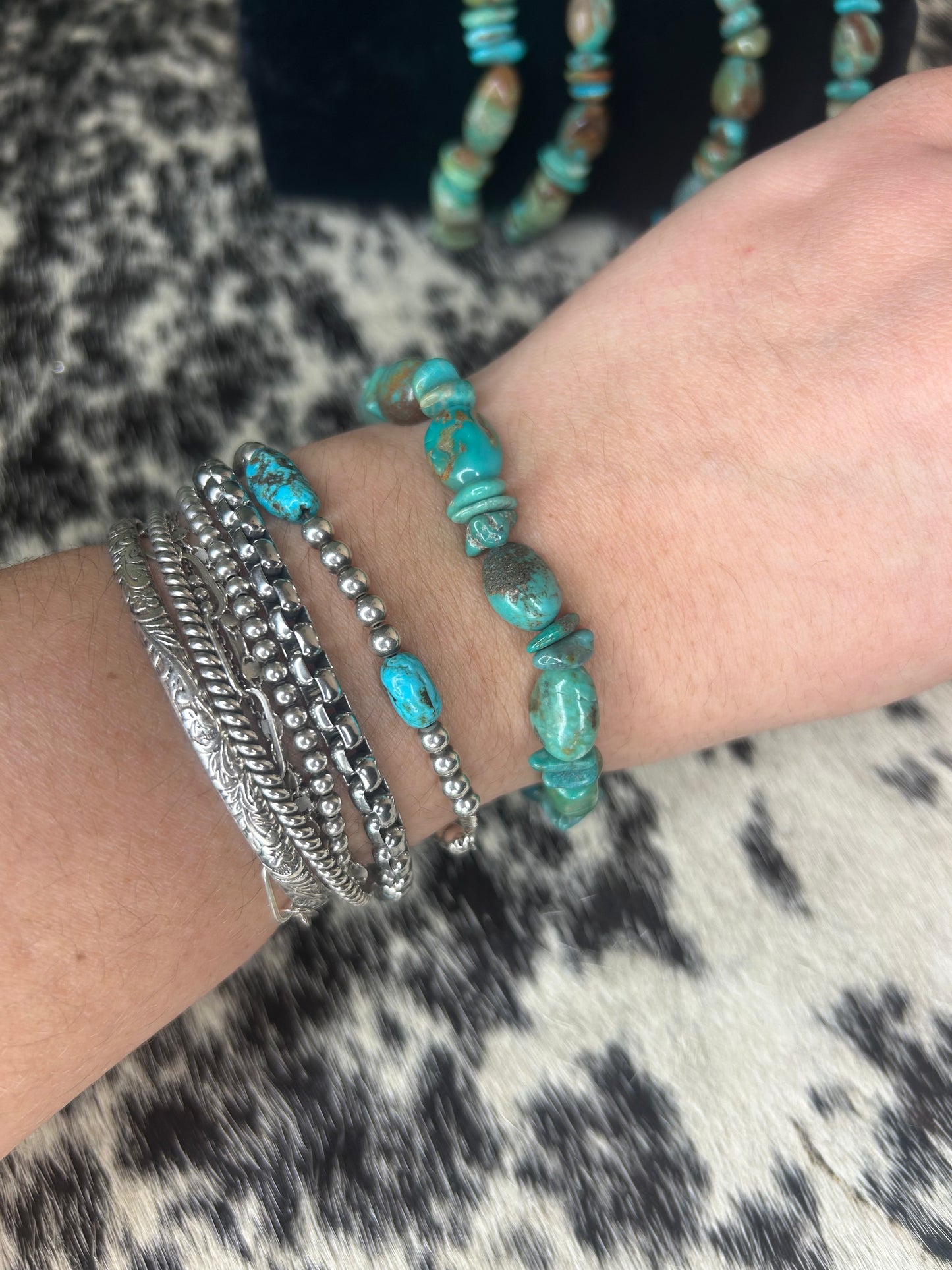 Turquoise Stretch Bracelet