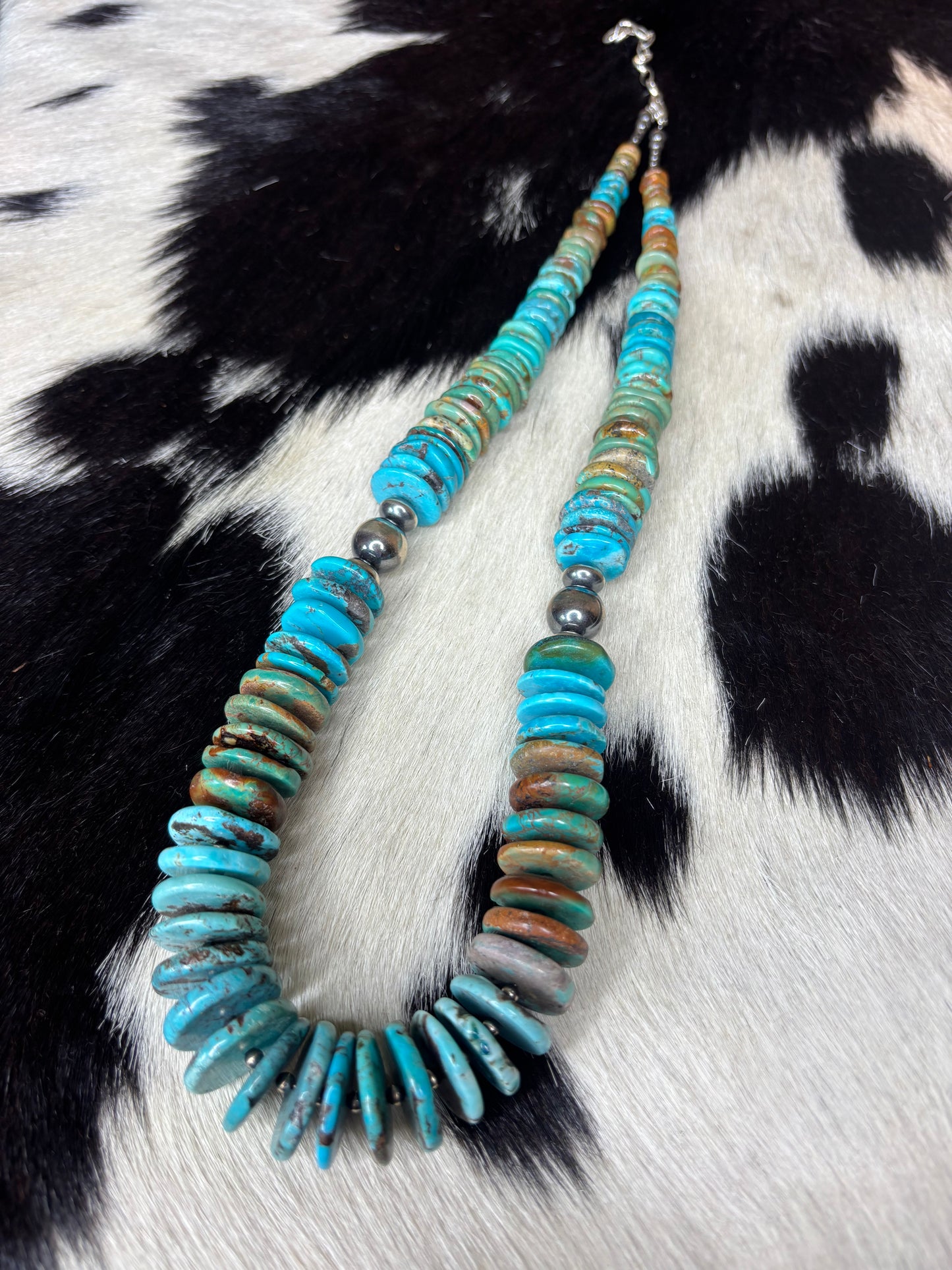 Sterling Silver Turquoise Necklace