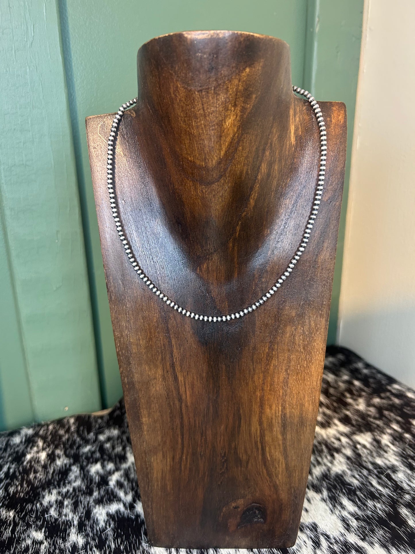 Silver Plated Copper Pearls 3mm