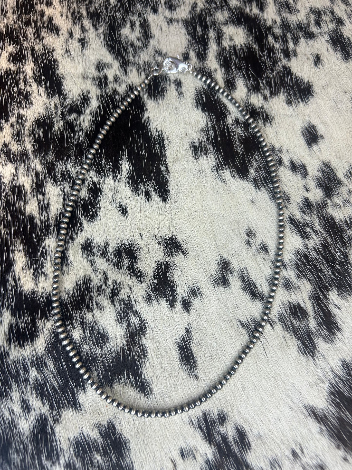 Silver Plated Copper Pearls 3mm