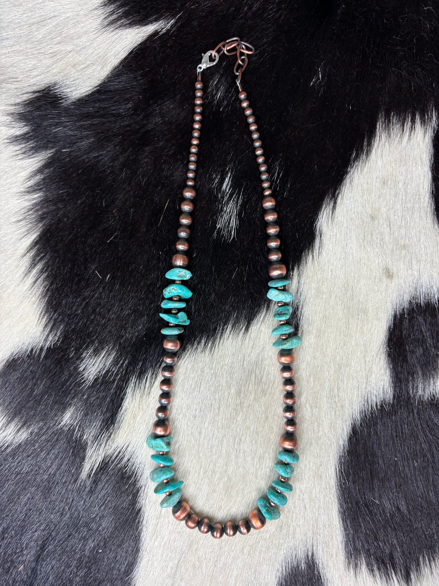 Copper Turquoise Necklace