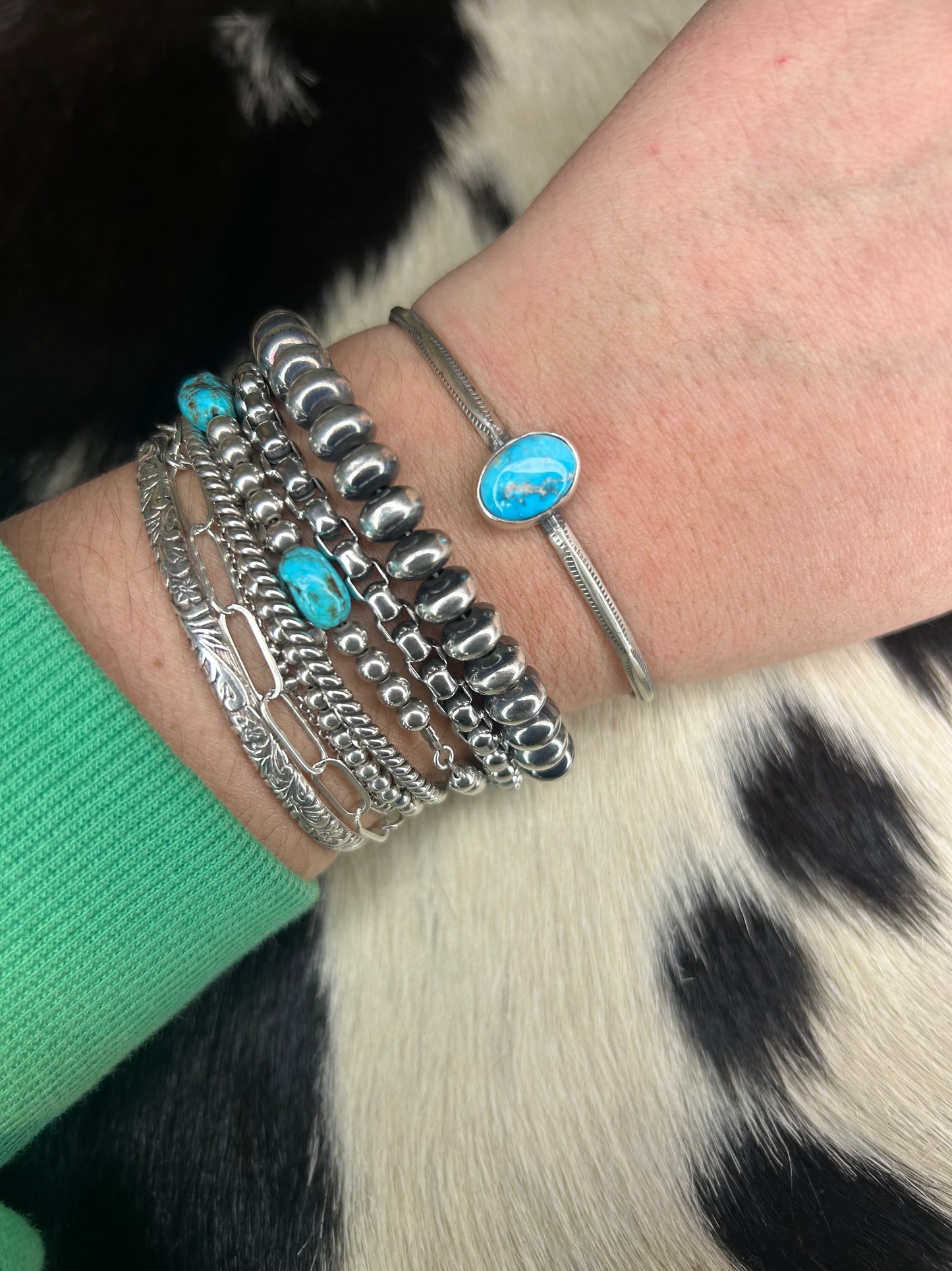 Turquoise Stacker Cuff