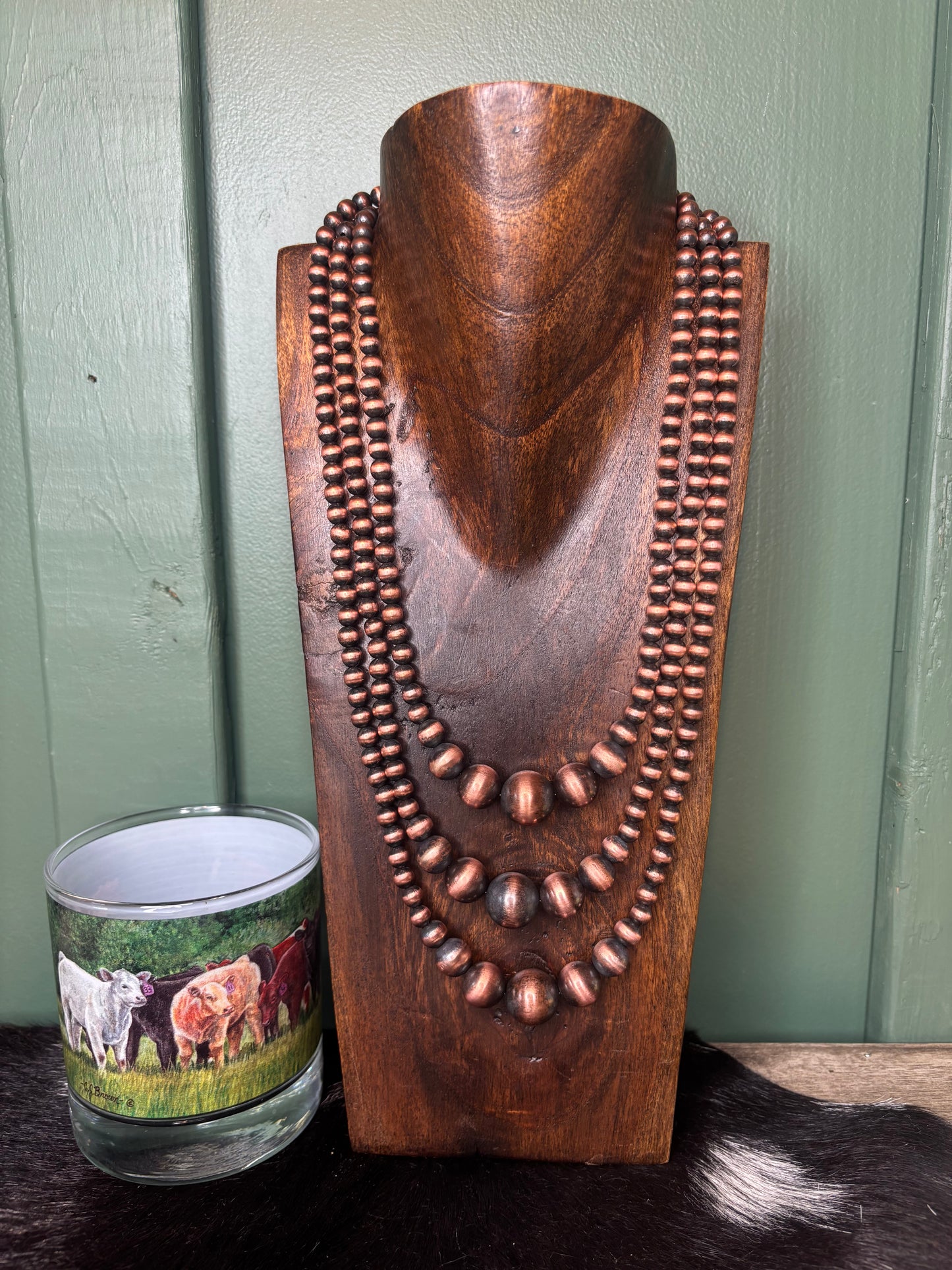 Copper Graduated Necklace