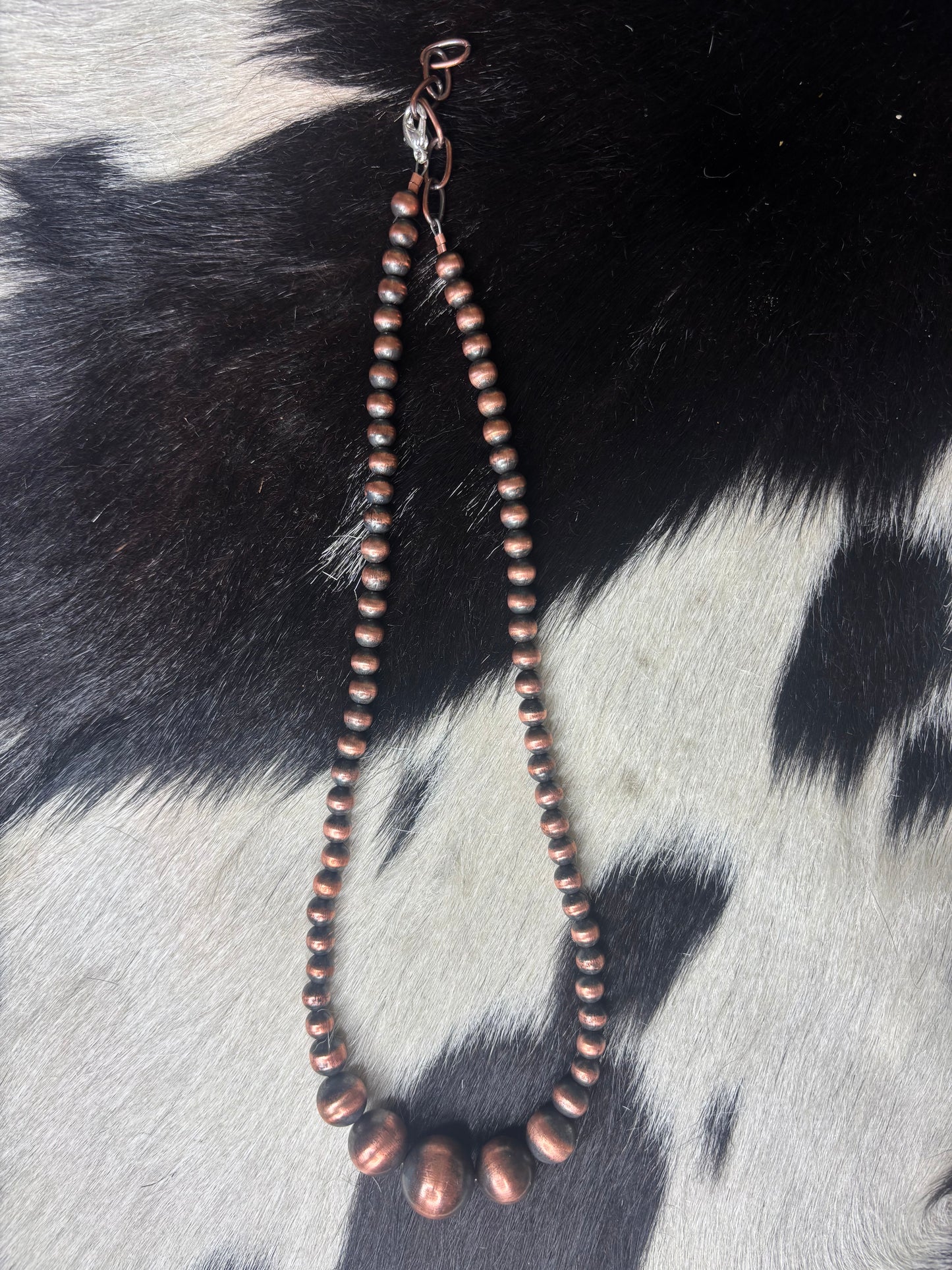 Copper Graduated Necklace