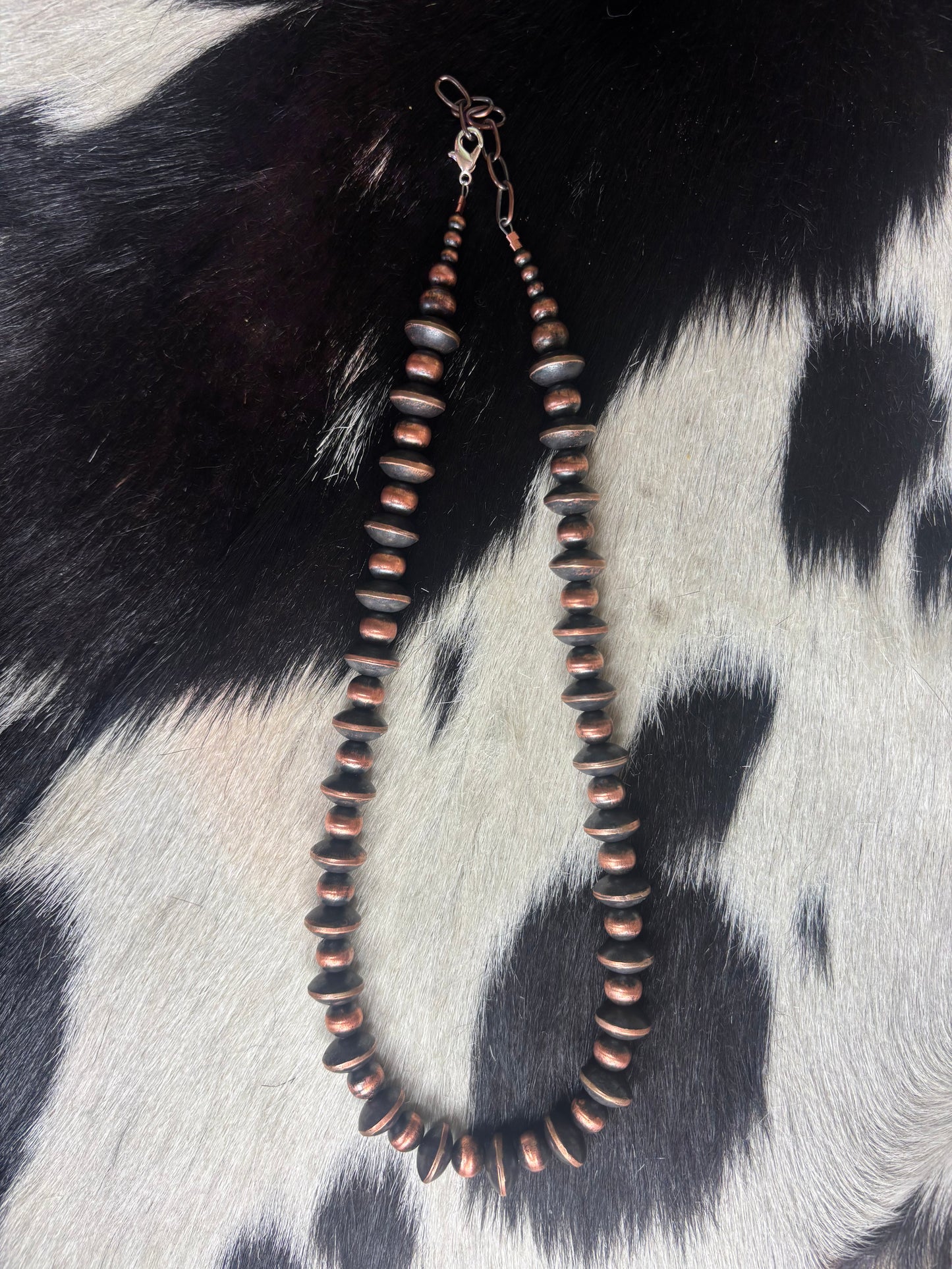 Copper Saucer Necklace