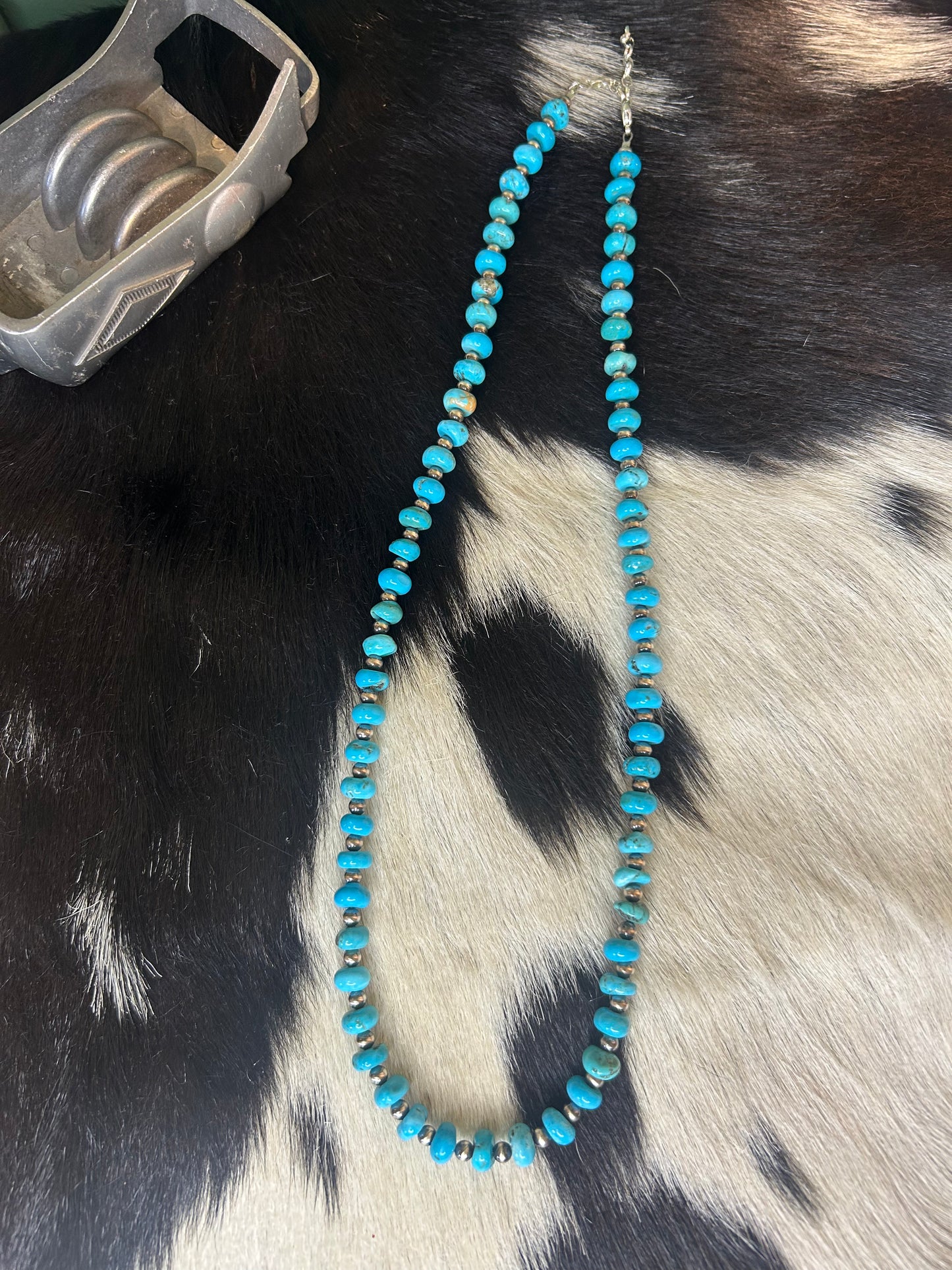 Turquoise Bead Necklace