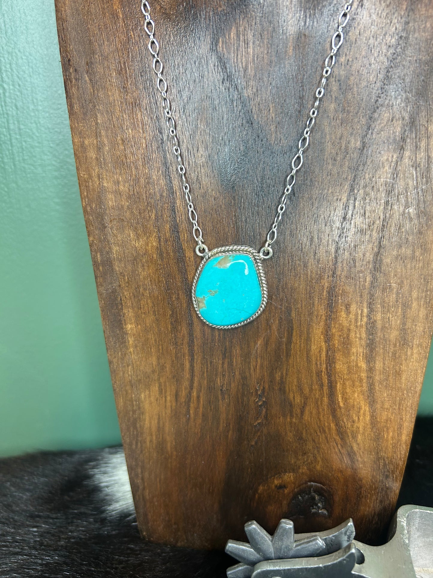 Turquoise Chain Necklace