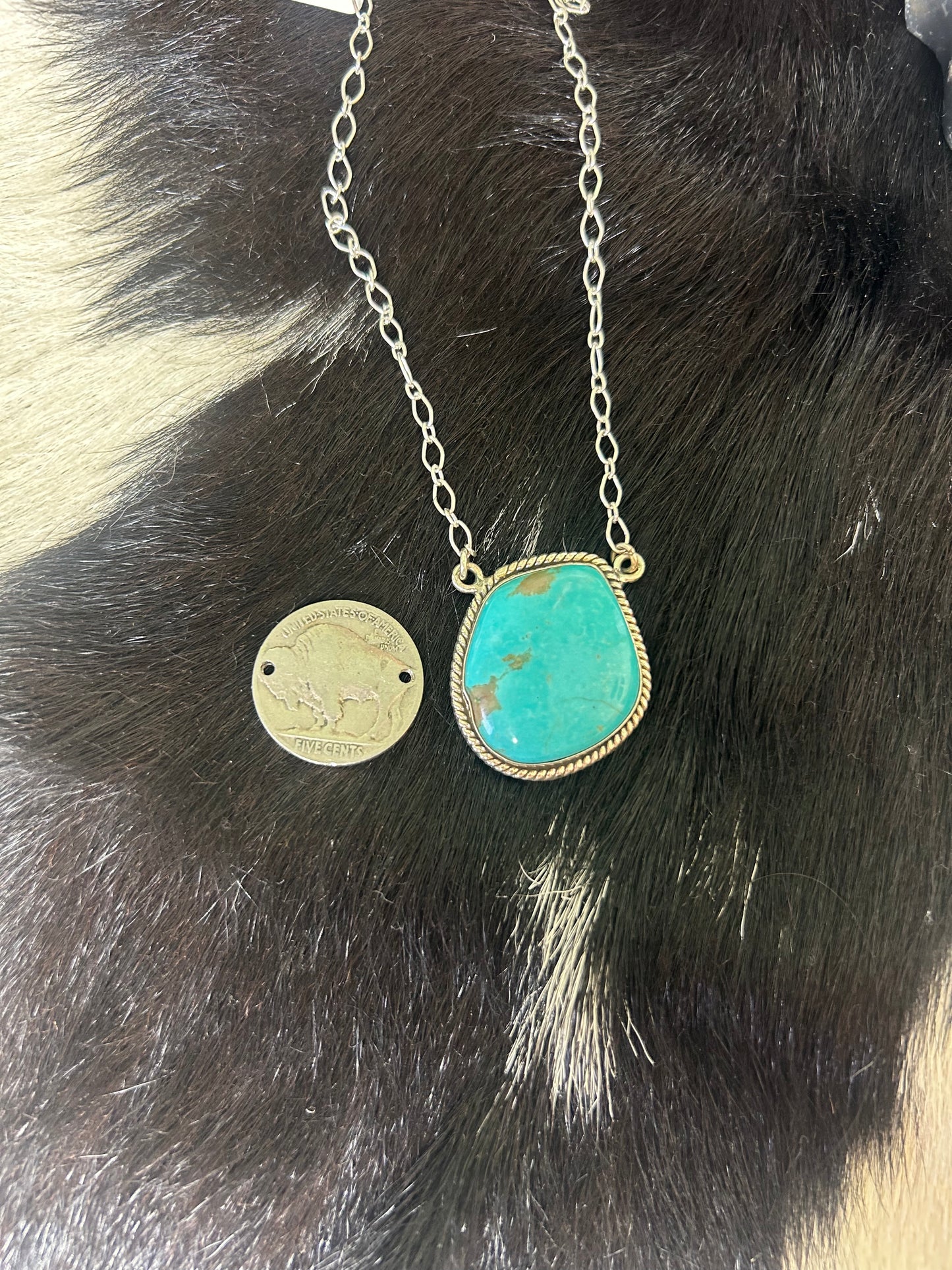 Turquoise Chain Necklace