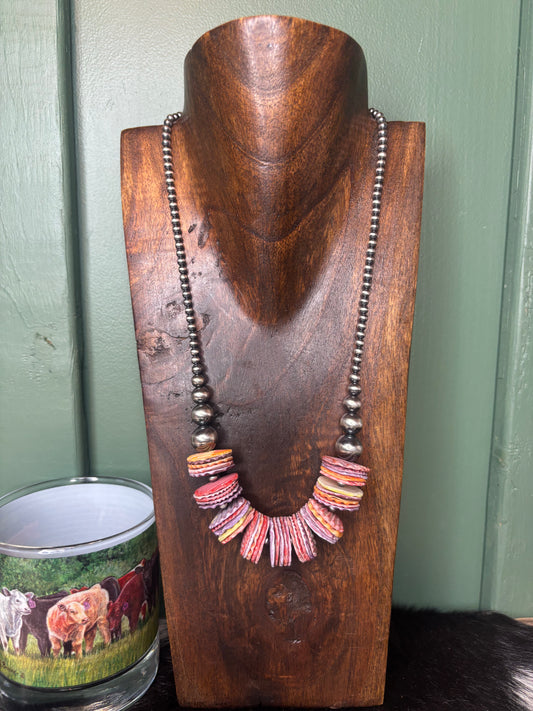 Sterling Silver Royal Pectin Shell Necklace