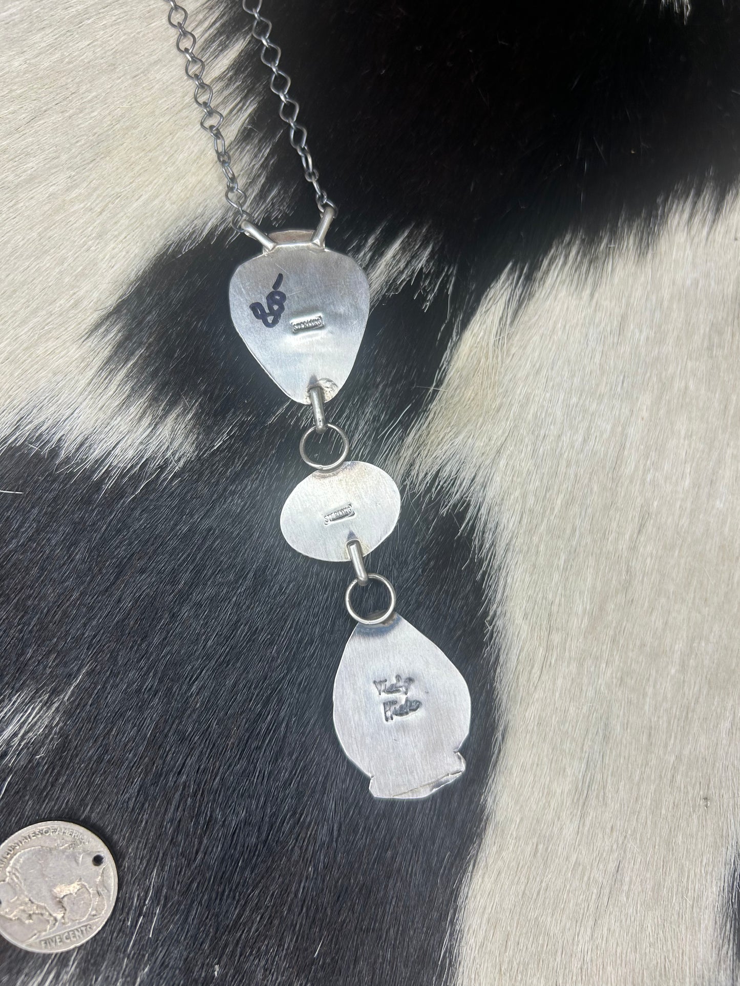 Native Made White Buffalo Lariat