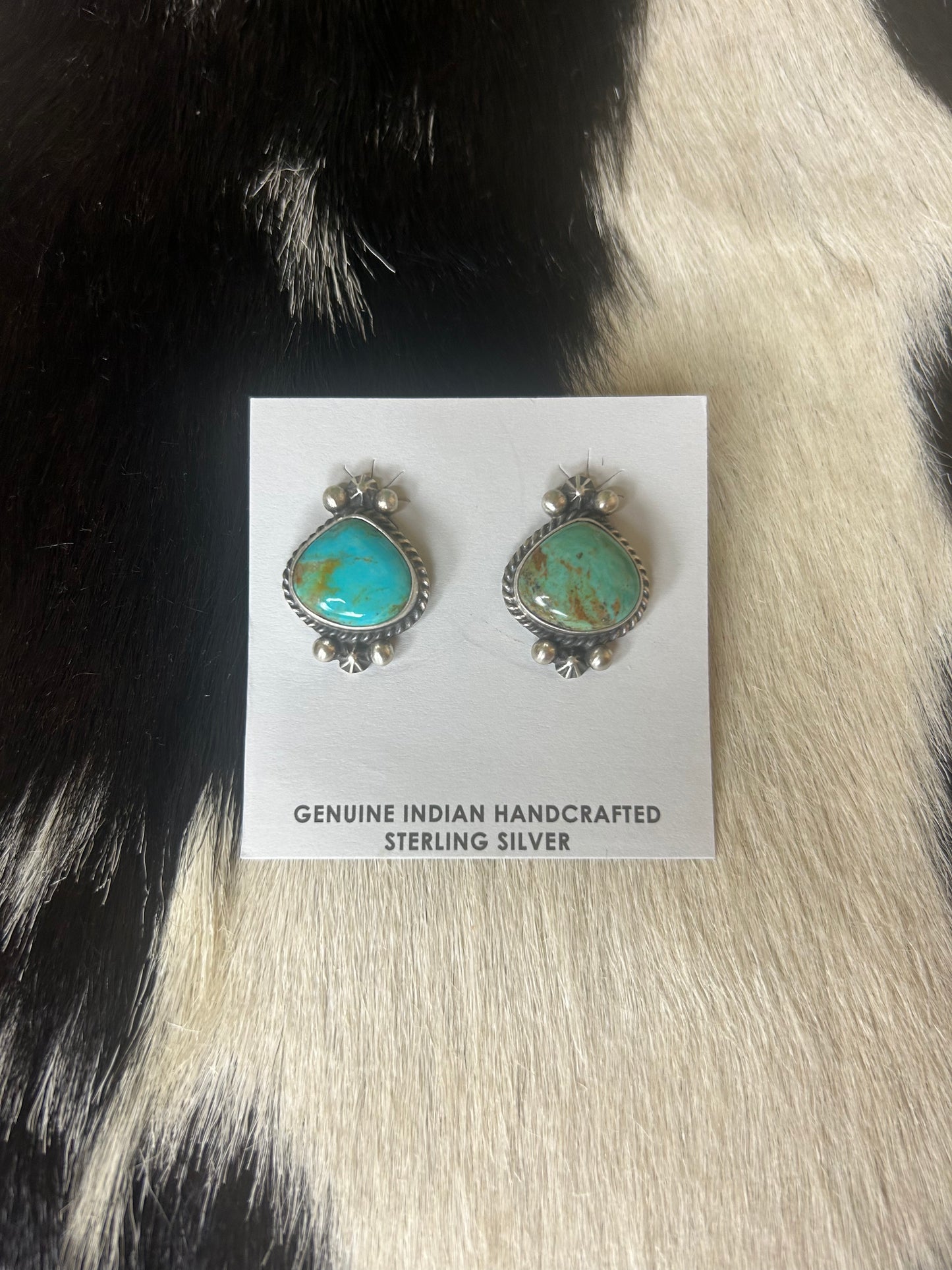 Native Made Turquoise Lariat Necklace