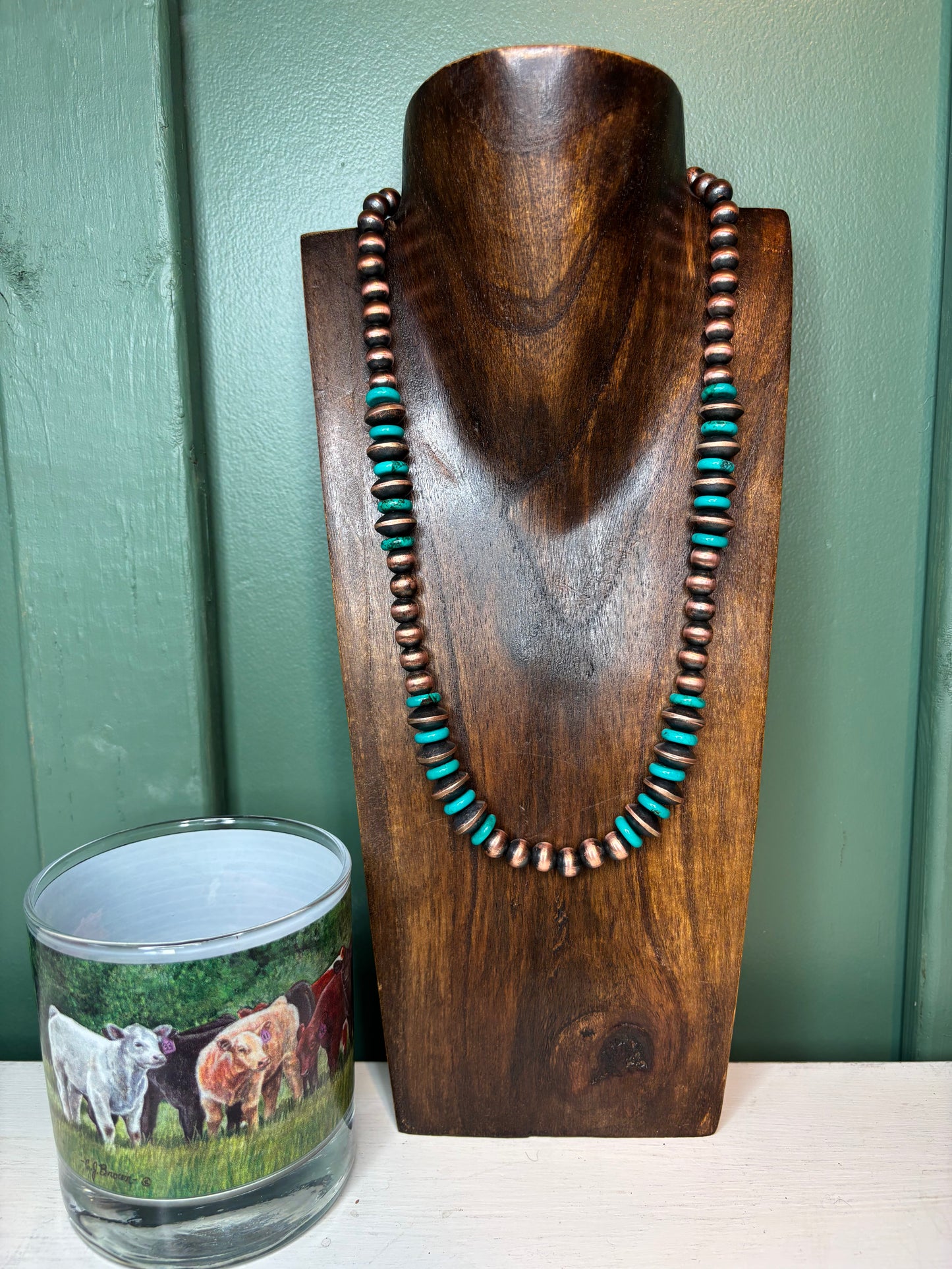 Copper Turquoise Necklace