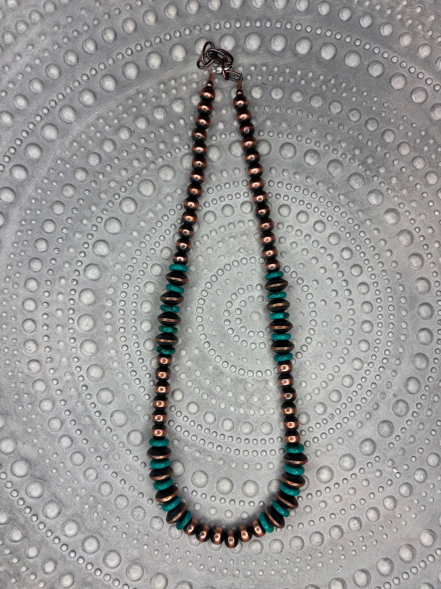 Copper Turquoise Necklace