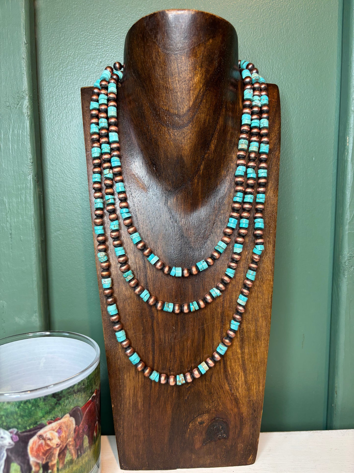 Copper Turquoise Necklace