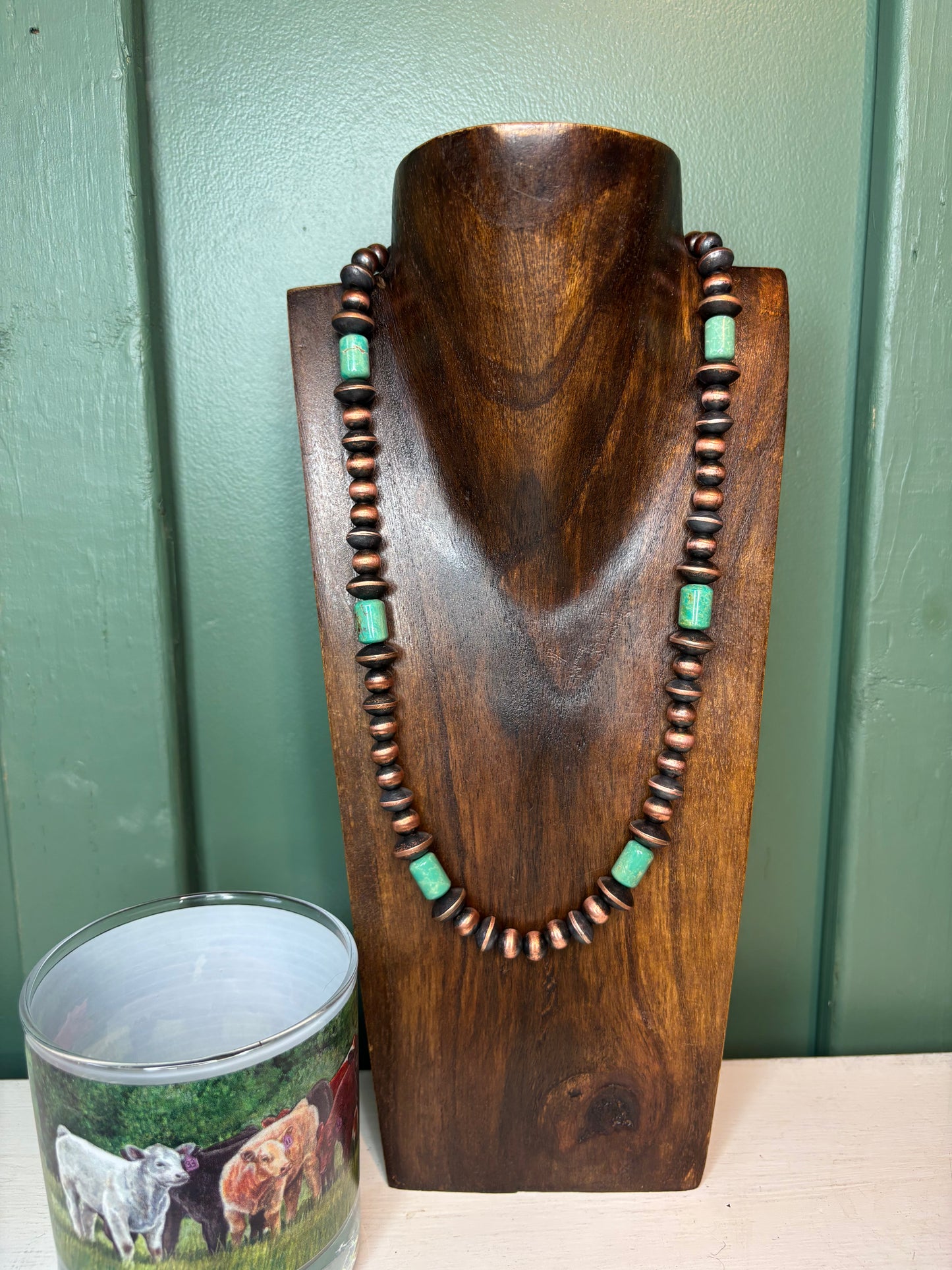 Copper Turquoise Necklace