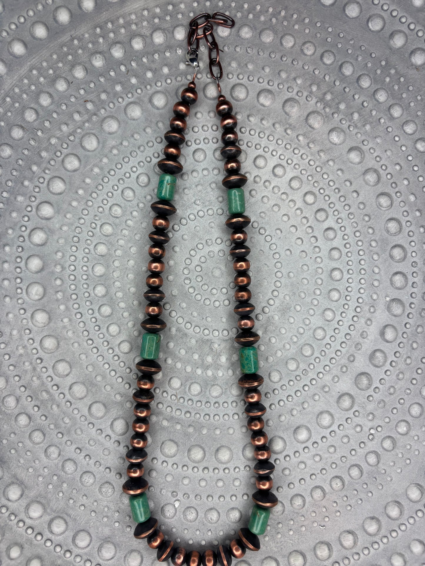 Copper Turquoise Necklace