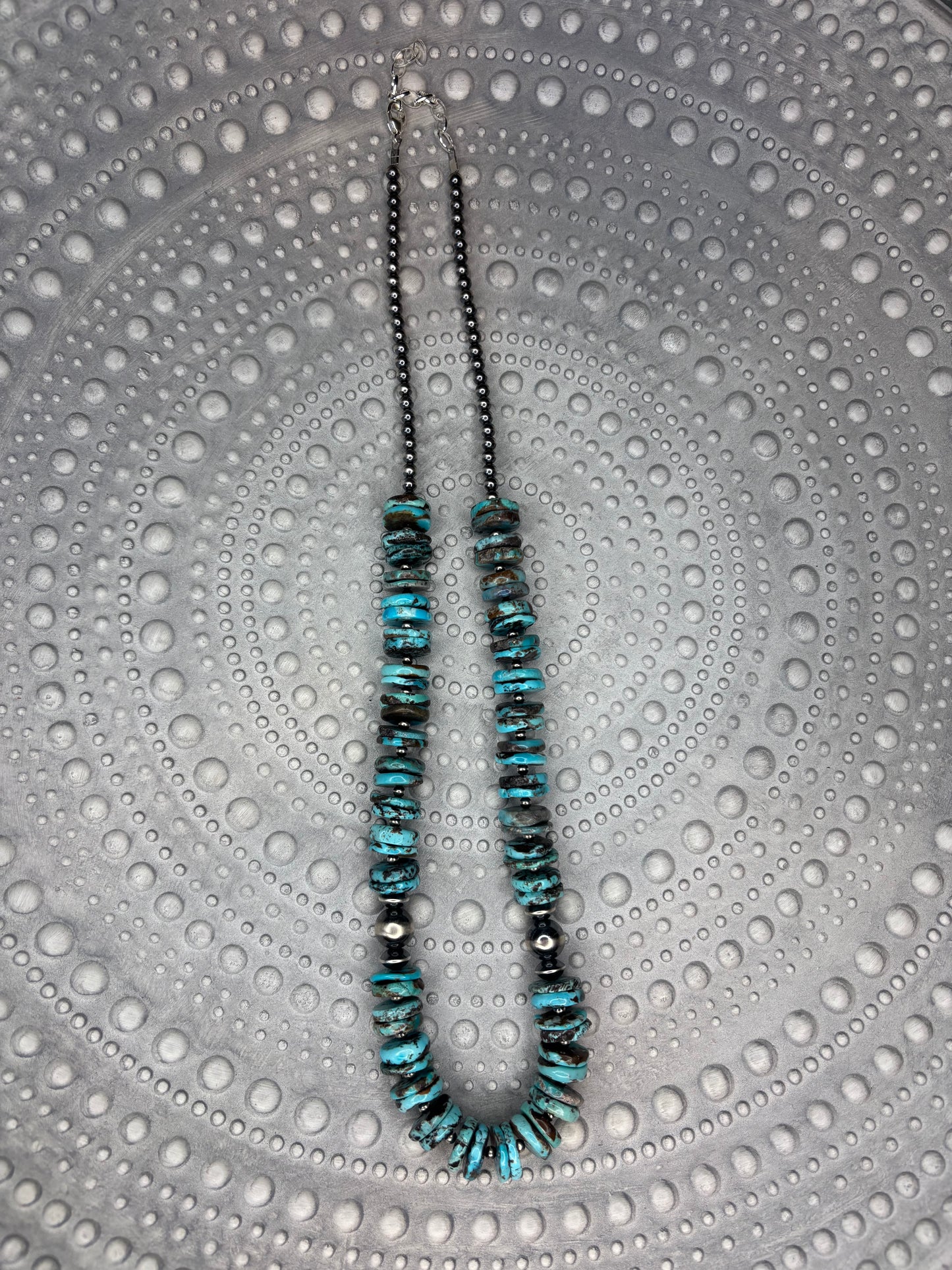 Sterling Silver Turquoise Necklace