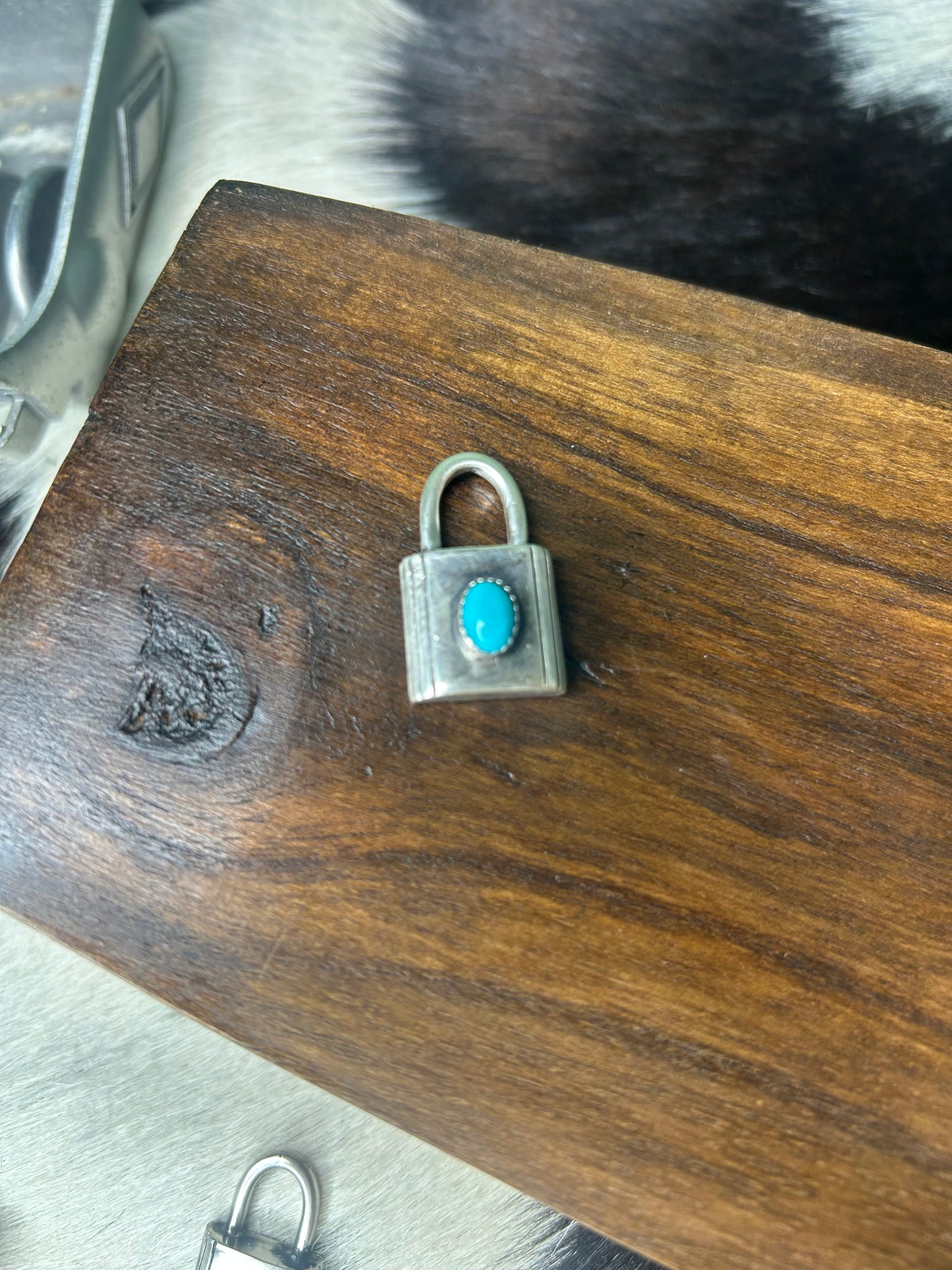 Turquoise Locket Pendent