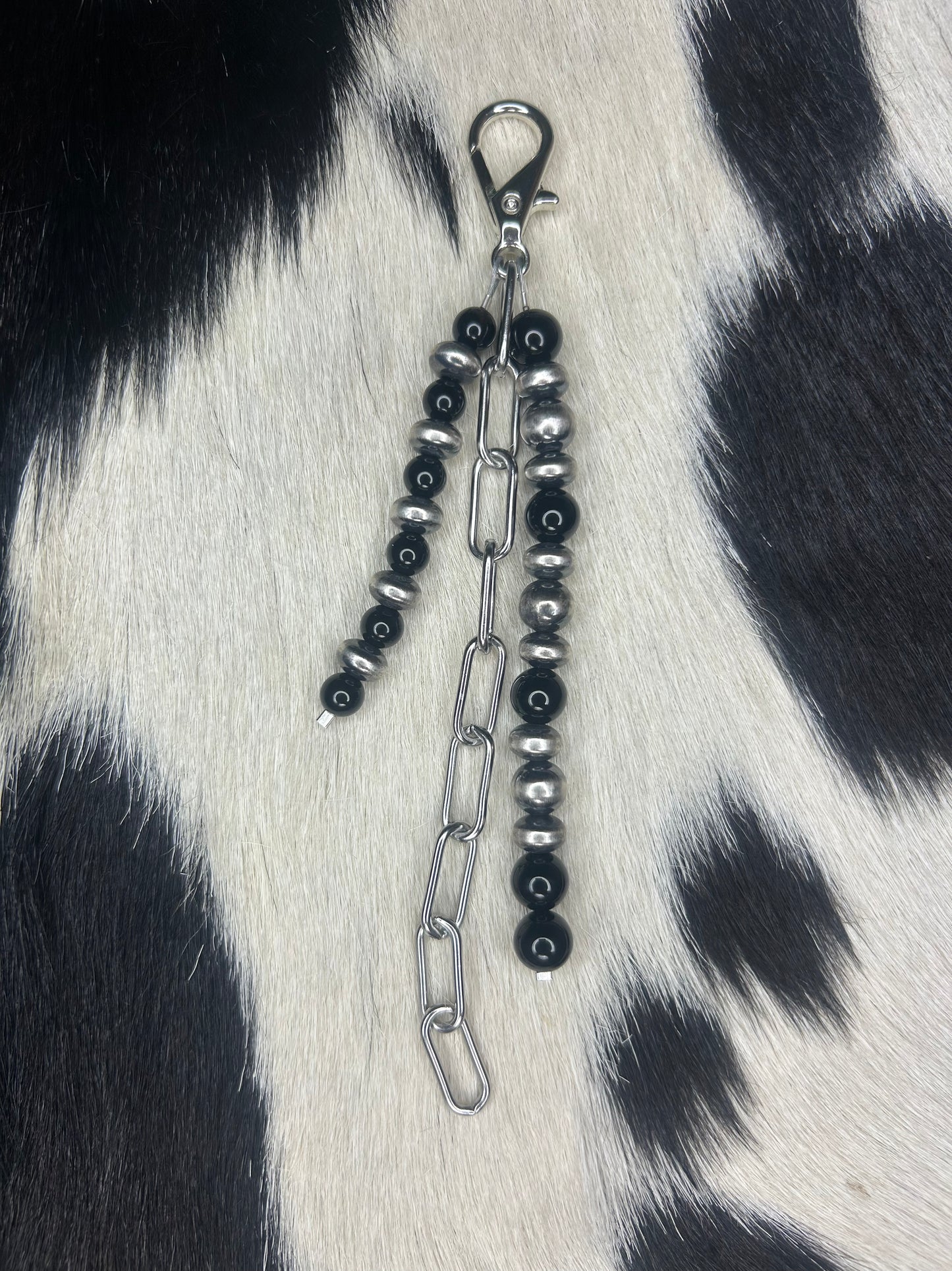 Black Onyx Bag Charm