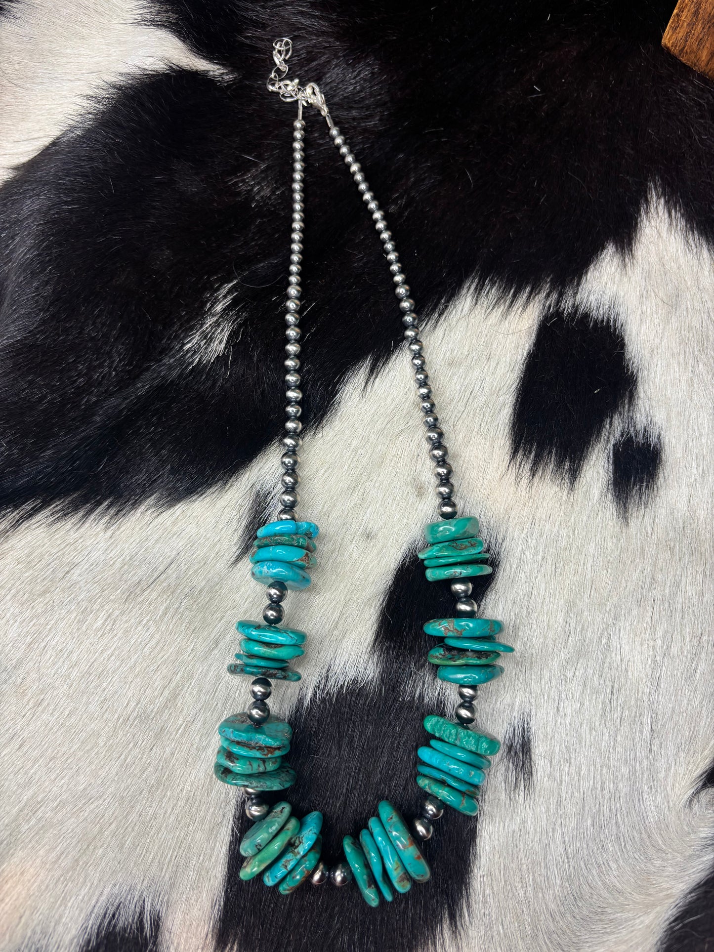 Sterling Silver Turquoise Necklace