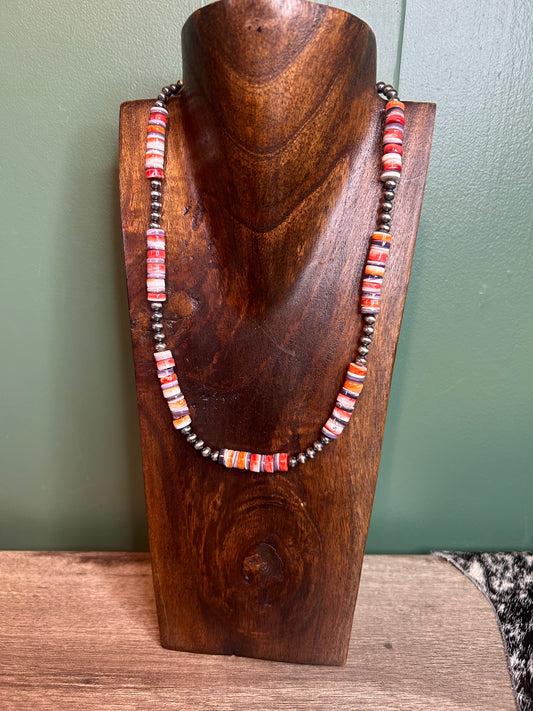 Wampum & Spiny Necklace