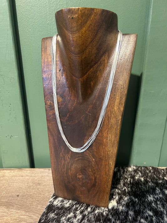 Liquid Silver Necklace