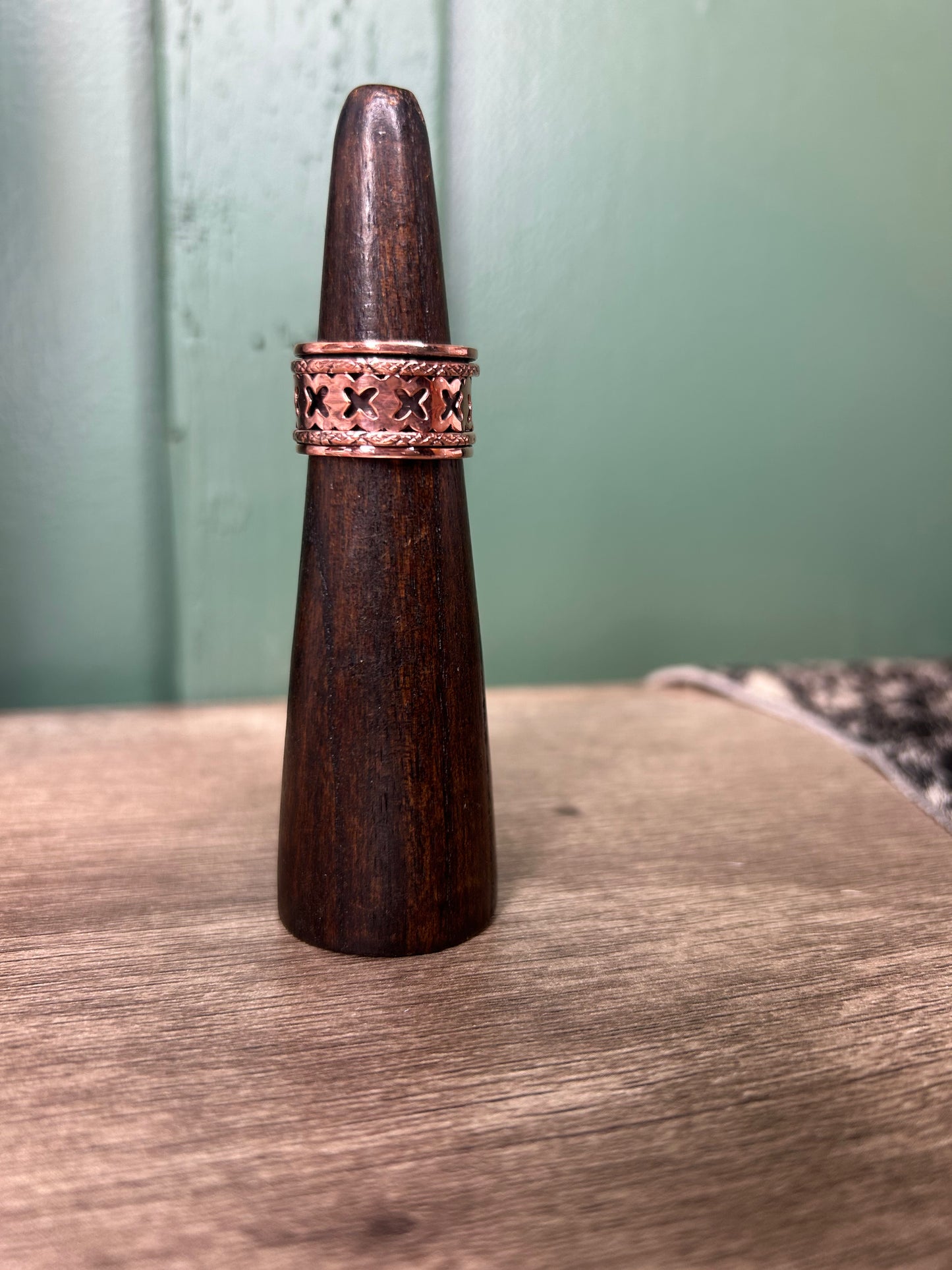Copper Spinner Ring