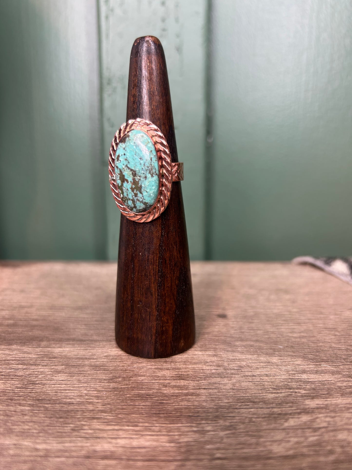 Copper & Turquoise Ring