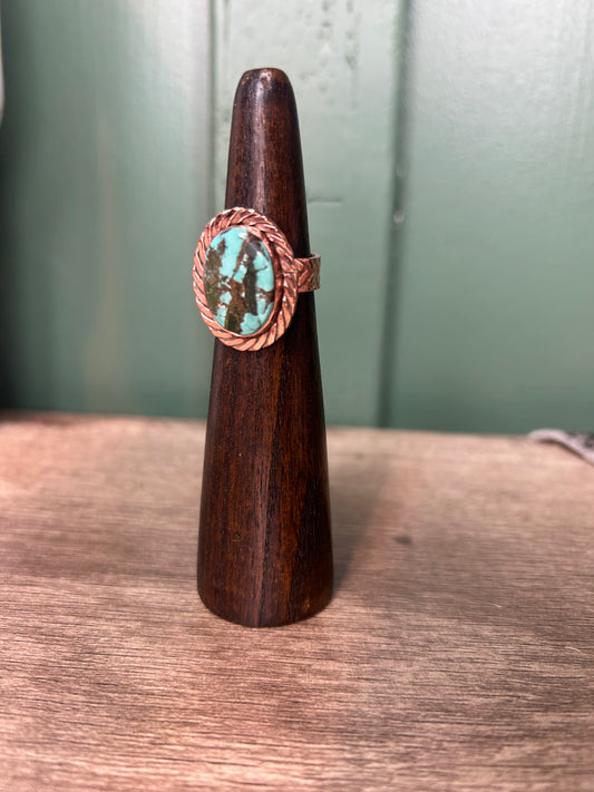 Copper & Turquoise Size 7