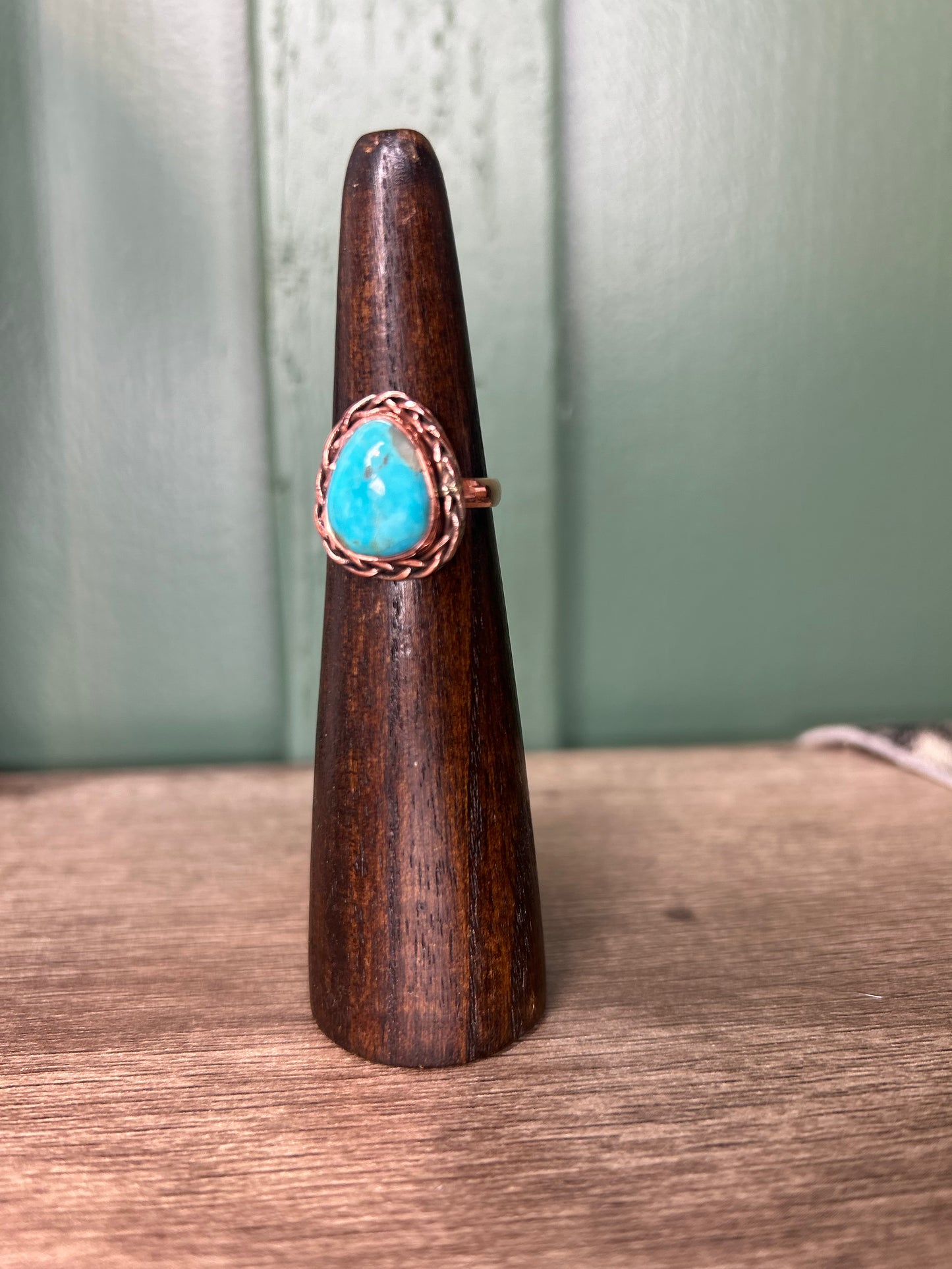 Copper & Turquoise Size 7.5