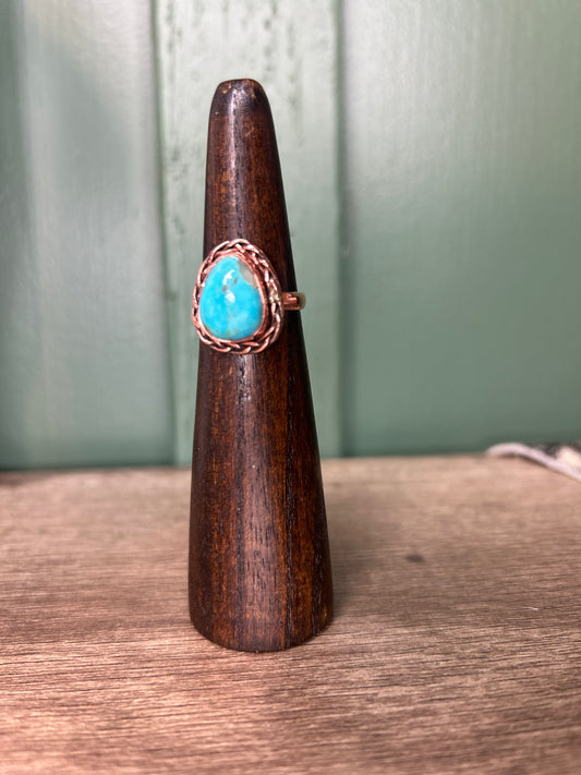Copper & Turquoise Size 7.5