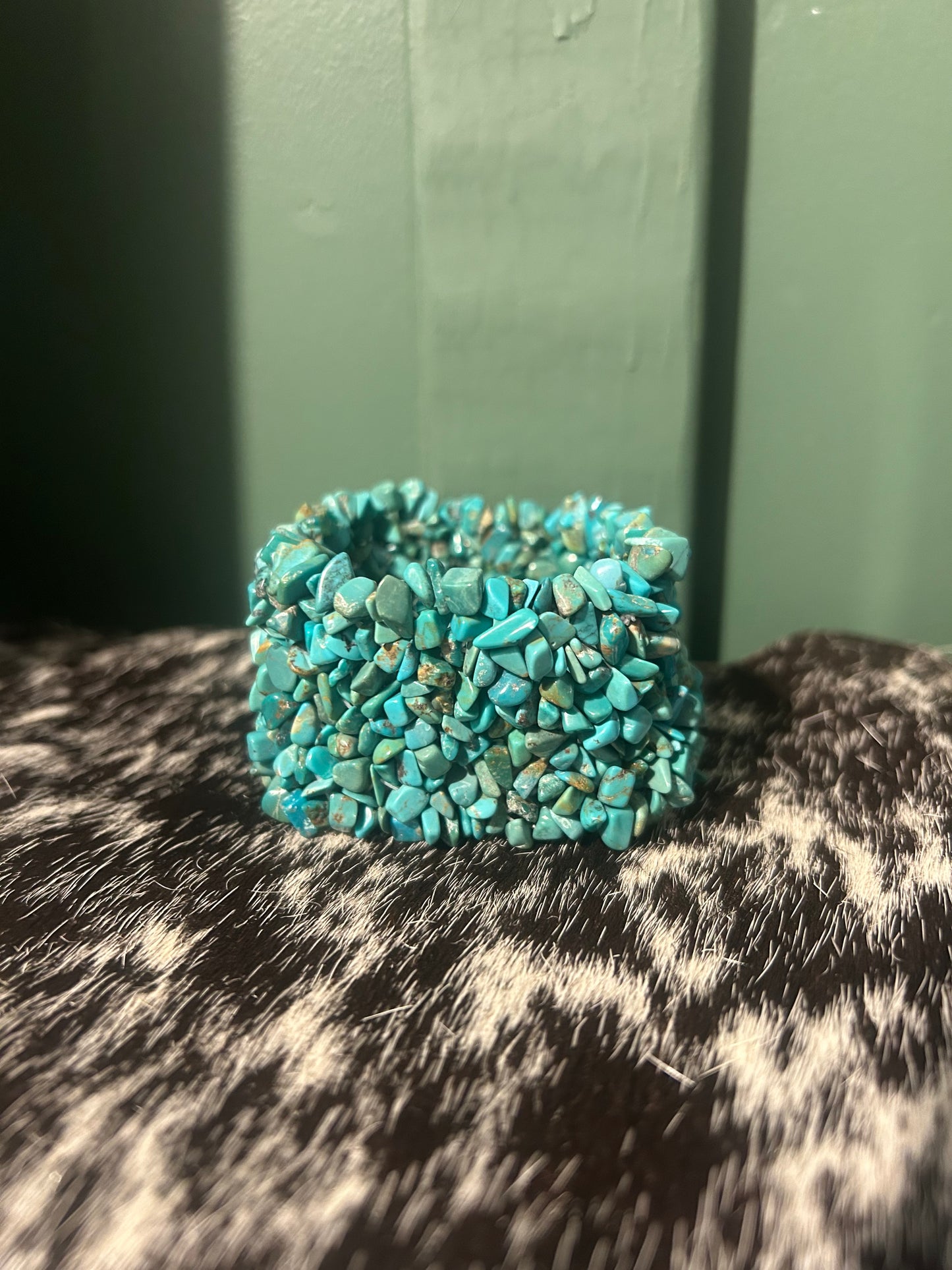 Turquoise chip Bracelet
