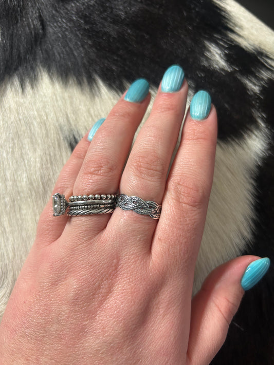 Woven Rope Ring