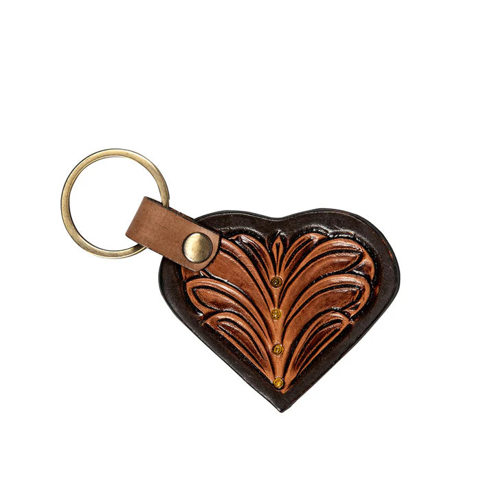 Brown Heart Charm