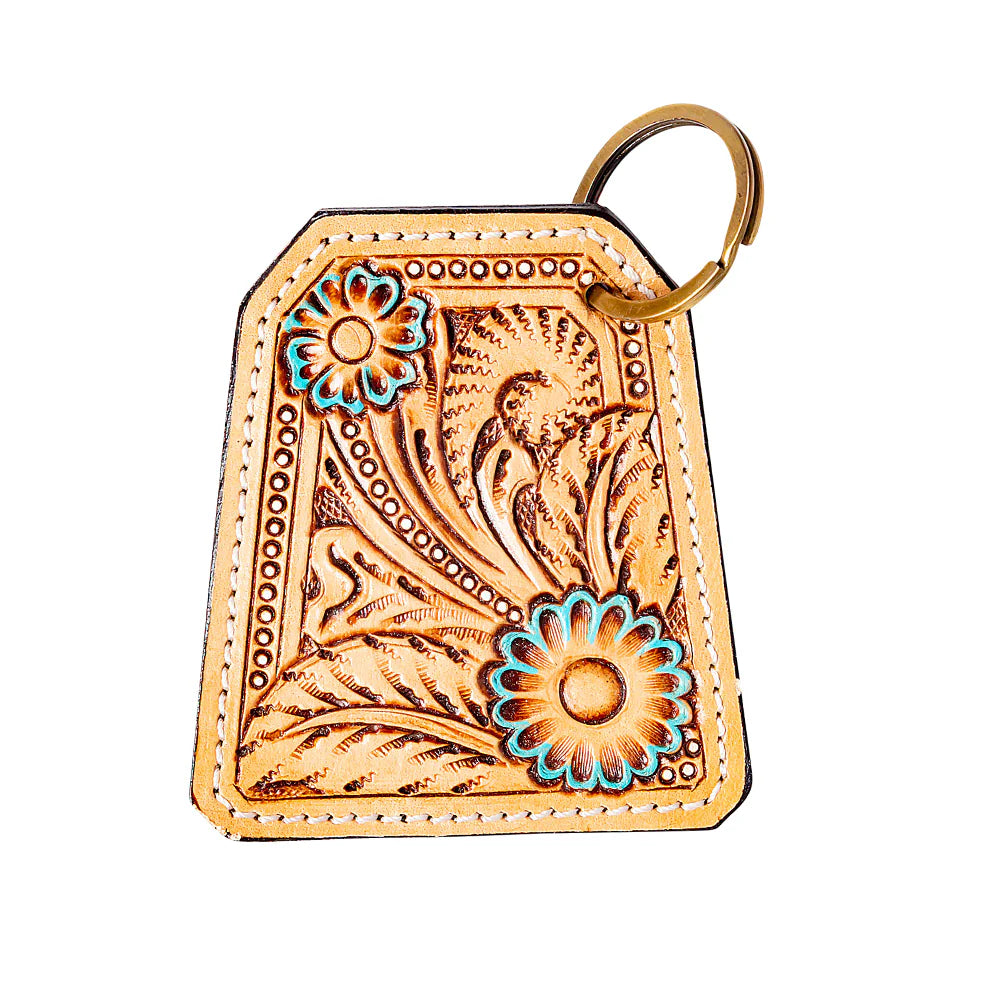 Brown Tooled Charm